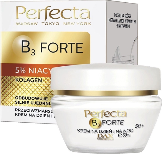 Picture of Perfecta B3 Forte przeciwzmarszczkowy krem na dzie i na noc 50+ 50ml