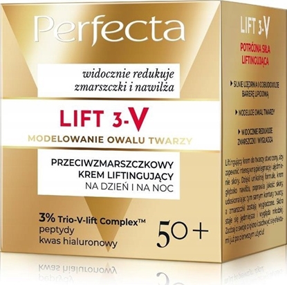 Picture of Perfecta Lift 3-V 50+ Przeciwzmarszczkowy krem liftingujcy na dzie i na noc 50ml