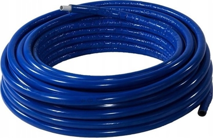 Attēls no Perfexim 700PER-IZO N Rura PERT/Al/PERT 25x2,5 25mb w otulinie polietylenowej 9mm nieb.