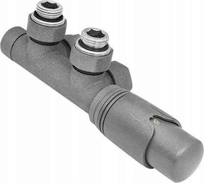 Picture of Perfexim PHA-036G Zestaw termostat. ktowy z nast. wstpn do pod.grzejn.grafit