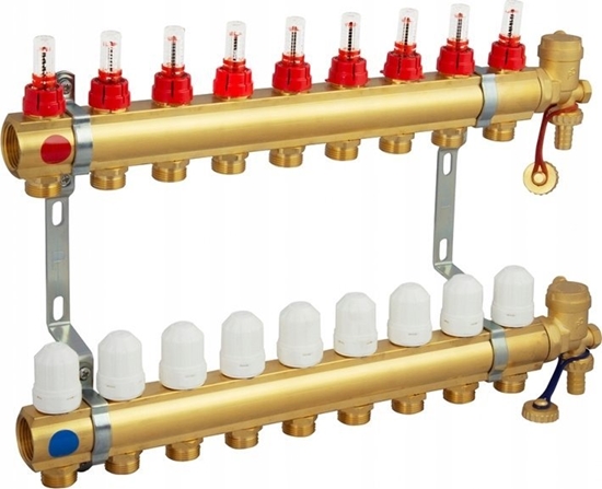 Picture of Perfexim Rozdzielacz mosidz 6 obw. PHA-107 6-obwodowy PN6 [1/1]