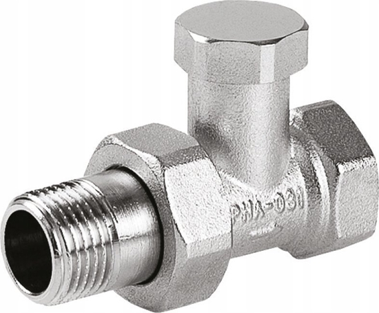 Picture of Perfexim Zawór grzejnikowy odcinajcy prosty 1/2" PHA-031 G1/2 WZ PN10 DN15 [10/100] - 20-031-0001-000