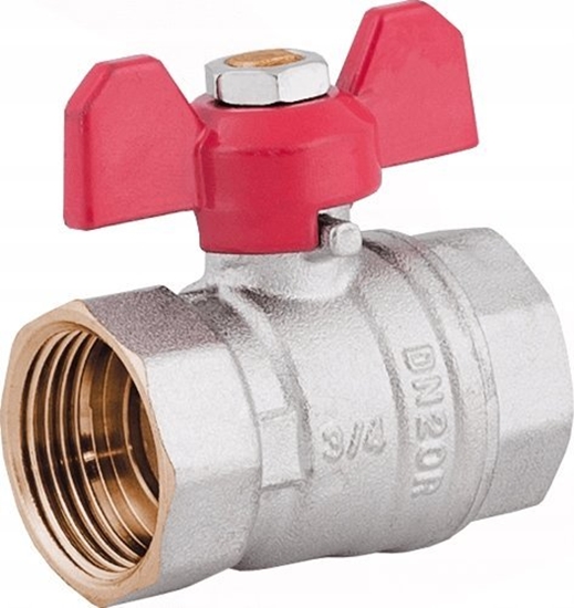 Picture of Perfexim Zawór kulowy wodny WW DN25 motylek 1041 G1 WW PN16 C DN25 [6/60]