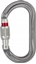 Picture of Petzl Petzl M33A SL, Screw-lock, Locking carabiner, D-shaped, Aluminium, Grey, 25 kN