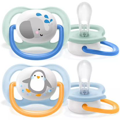 Picture of Philips Avent māneklītis Ultra Air Animals  0-6M (2 gab)  zēniem SCF080/05