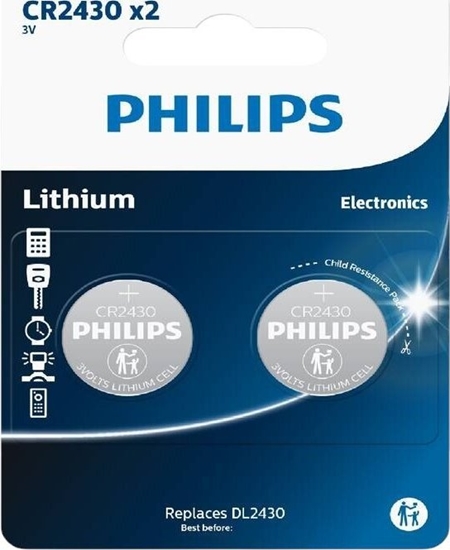 Picture of Philips Philips minicelle CR2430 2-blister