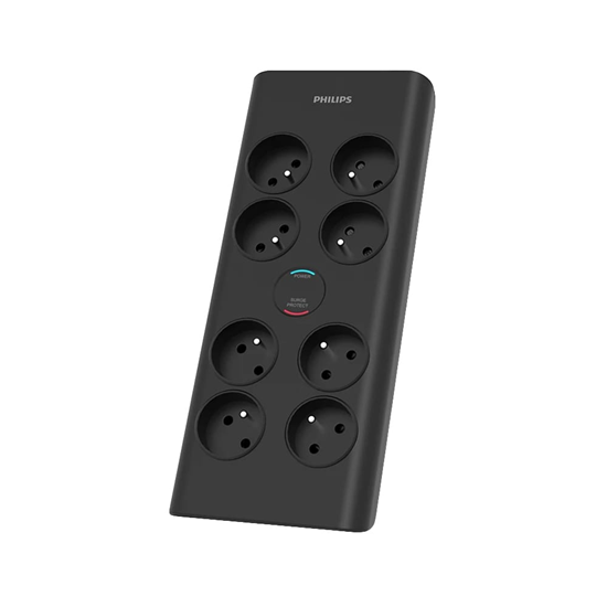 Picture of PHILIPS Schuko Extension cord 8 sockets 2m / 16A