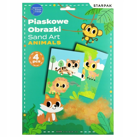 Изображение PIASKOWE OBRAZKI ANIMAL STK KOP 12/24