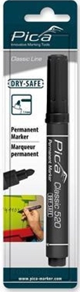 Изображение Pica Permanent Marker 1-4mm, Round Tip, black, Retail Pack.