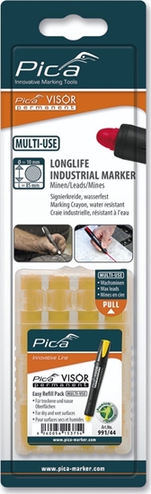 Изображение Pica VISOR permanent replacement refills yellow / SB