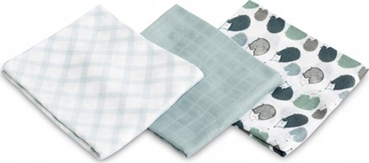 Изображение PIELUCHA BAMBUSOWA 3-pak JEYK BLUE 70X80