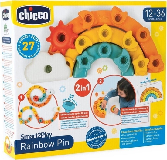 Picture of Chicco Pinezki kolorowe tcza