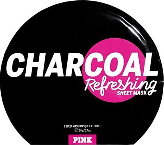 Picture of Pink Pink Charcoal Refreshing Sheet Mask Maseczka do twarzy 1szt