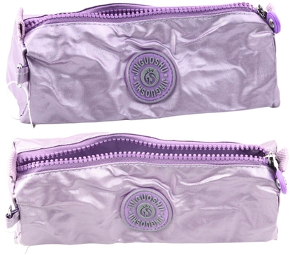 Attēls no Piórnik Szkolny Organizer Jednokomorowy Fioletowy 21,5cm LEAN