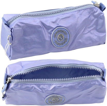 Attēls no Piórnik Szkolny Organizer Jednokomorowy Niebieski 21,5cm LEAN