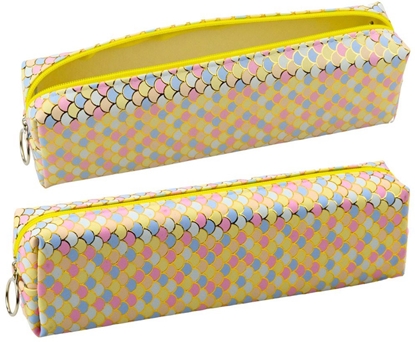 Picture of Piórnik Szkolny Organizer Wzór usek Syrenich Kolorowy óty 21x6cm LEAN