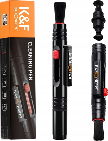 Изображение Pióro do czyszczenia optyki / obiektywu / klawiatury K&F Concept bez rysek