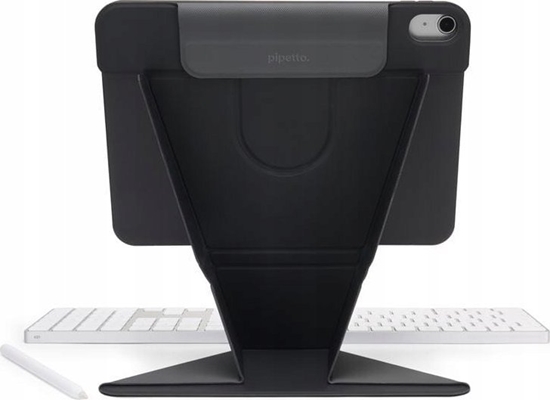 Picture of Pipetto Origami No6 Stand case, black - iPad Air 13" (M3,2025; M2,2024)
