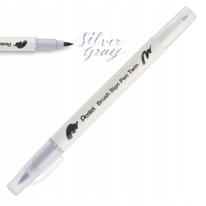 Picture of Pisak pdzelkowy Pentel Brush Sign Pen Twin SESW30