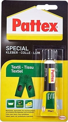 Attēls no Pistolet do kleju Norimpex Pattex Spezialkleber Textil, für gewebte Stoffe, Tube, 20g