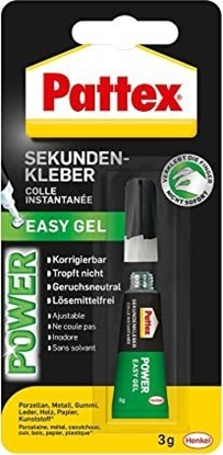 Attēls no Pistolet do kleju Pattex Pattex Sekundenkleber Power Easy Gel, Tube, 3g