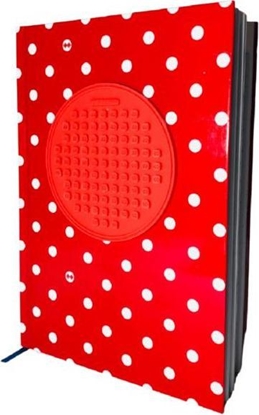 Attēls no PIXIE Zeszyt A5 w Linie, PIXIE CREW, Kropki, Czerwony