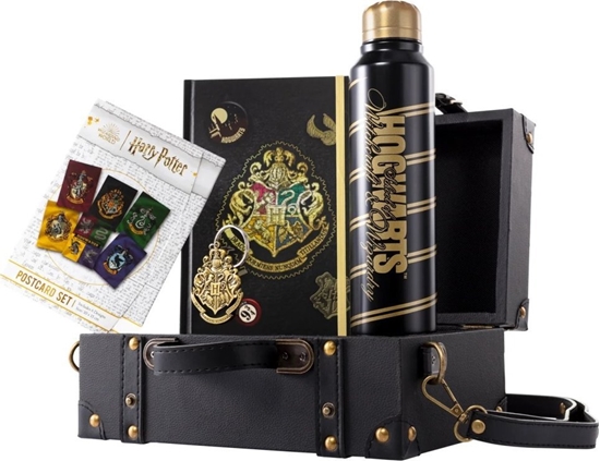 Picture of Pyramid Harry Potter Walizka Zestaw Premium (Hogwarts Crest) Czarna