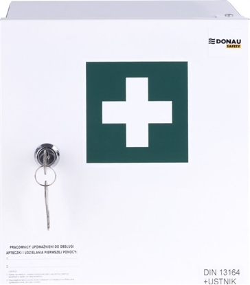 Attēls no PK-MOT Apteczka nacienna Donau Safety 20" DIN 13164 (+ ustnik) metalowa