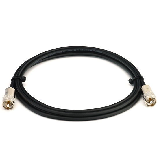 Изображение PL259 to PL259 2m UHF CB Radio Coaxial Cable — HF240 (LMR240 equivalent)