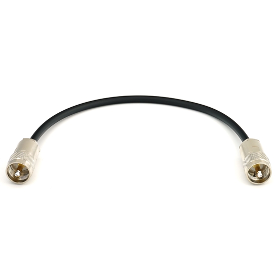 Изображение PL259 to PL259 30cm UHF CB Radio Coaxial Cable — HF240 (LMR240 equivalent)