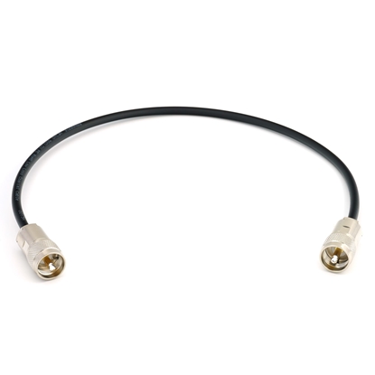 Изображение PL259 to PL259 50cm UHF CB Radio Coaxial Cable — HF240 (LMR240 equivalent)
