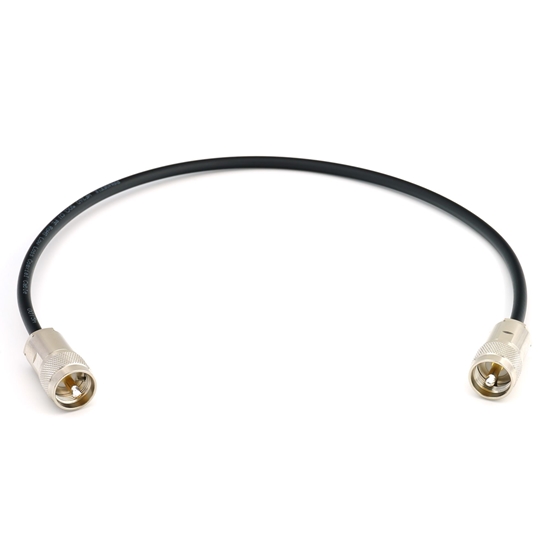 Изображение PL259 to PL259 50cm UHF CB Radio Coaxial Cable — HF240 (LMR240 equivalent)