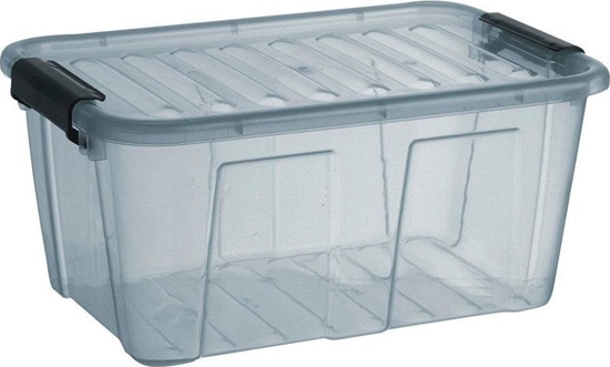 Picture of Plast Team Skrzynia z pokryw pojemnik 8l plastikowy szary