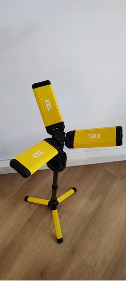 Picture of PLASTROL LAMPA WARSZTATOWA LED POTRÓJNA NA STATYWIE LW-3AS