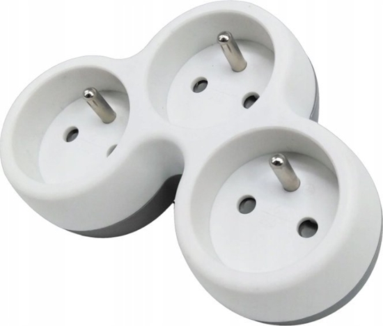 Picture of Plastrol Rozganik sieciowy trzykrotny z uziemieniem