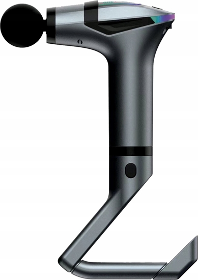 Picture of PLATINET MASSAGE GUN PISTOLET WIBRACYJNY DO MASAU 1500 mAh 2400-3200 rpm 4 tips belt [45974]