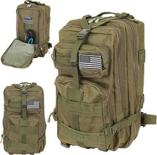 Picture of Plecak turystyczny Iso Trade Survival XL 38 l Zielony
