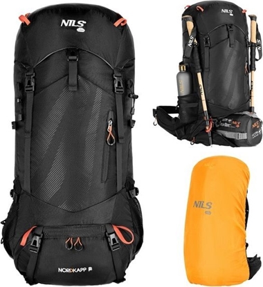 Изображение Plecak turystyczny Nils Extreme Nordkapp NC1992 65 l Czarny