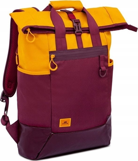 Picture of Plecak turystyczny RivaCase Dijon - 25L Laptop backpack 15.6" - Burgundy red