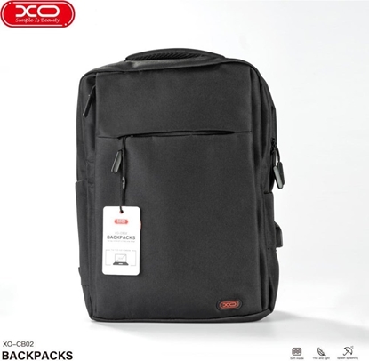 Изображение Plecak XO XO laptop backpack CB02 15,6', black
