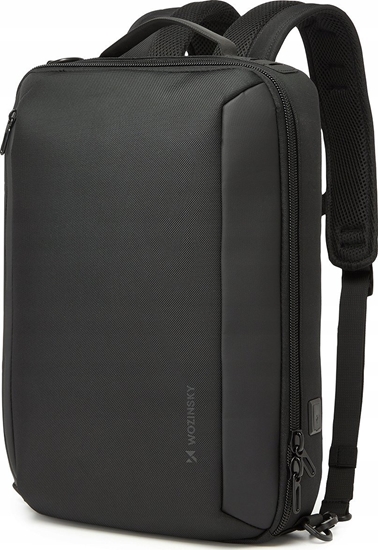 Picture of Wozinsky Wozinsky Premium 15.6'' Laptop Backpack/Bag with Strap - Black