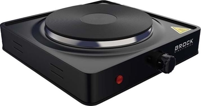 Изображение Pyta wolnostojca Brock Kuchenka elektryczna 1-palnik BROCK EP100BK czarna