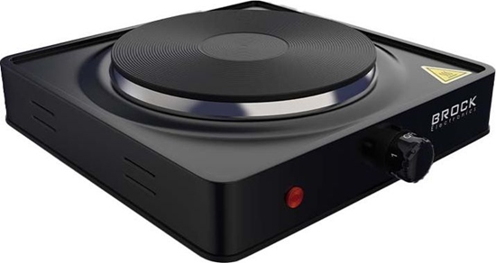 Изображение Pyta wolnostojca Brock Kuchenka elektryczna 1-palnik BROCK EP100BK czarna