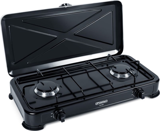 Picture of Pyta wolnostojca Promis Kuchenka gazowa Czarna Bez Reduktora (KG200C)