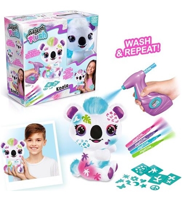 Picture of Plīša koala ar aerogrāfu krāsošanai AIRBRUSH PLUSH 20 cm 287879