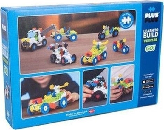 Изображение Plus Plus Klocki Plus-Plus Pojazdy 500el.