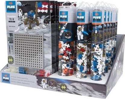 Изображение Plus Plus PLUS- PLUS TUBY DISPLAY TUBY KOSMOS- 16 TUB I 10 PODSTAWEK