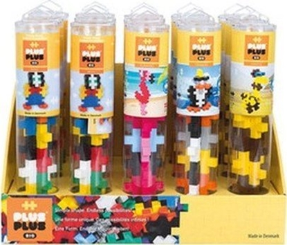 Изображение Plus Plus PLUS-PLUS BIG DISPLAY TUBY ZWIERZ?TA- 15 TUB