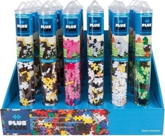 Изображение Plus Plus PLUS-PLUS DISPLAY TUBY FARMA - 24 TUBY