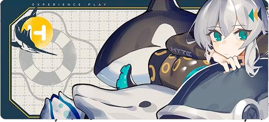 Picture of Podkadka Hyte HYTE "Offshore" Desk Pad, Gaming Mouse Pad (Multi-Color)